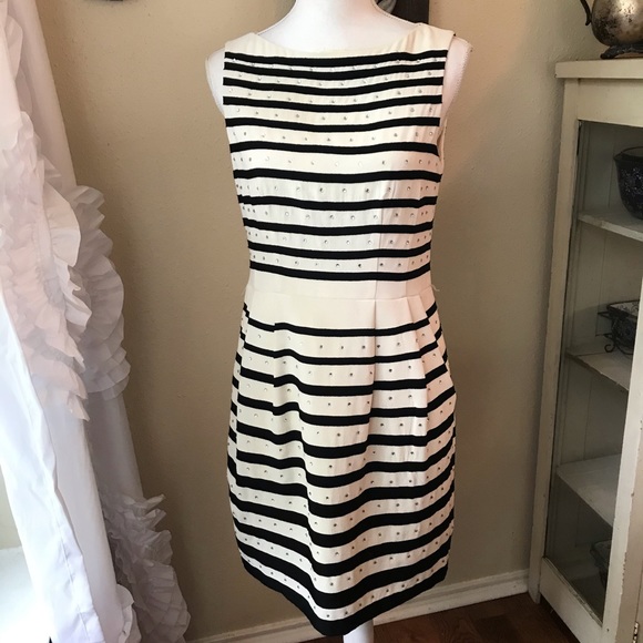 nanette lepore striped sheath dress - Picture 2 of 6